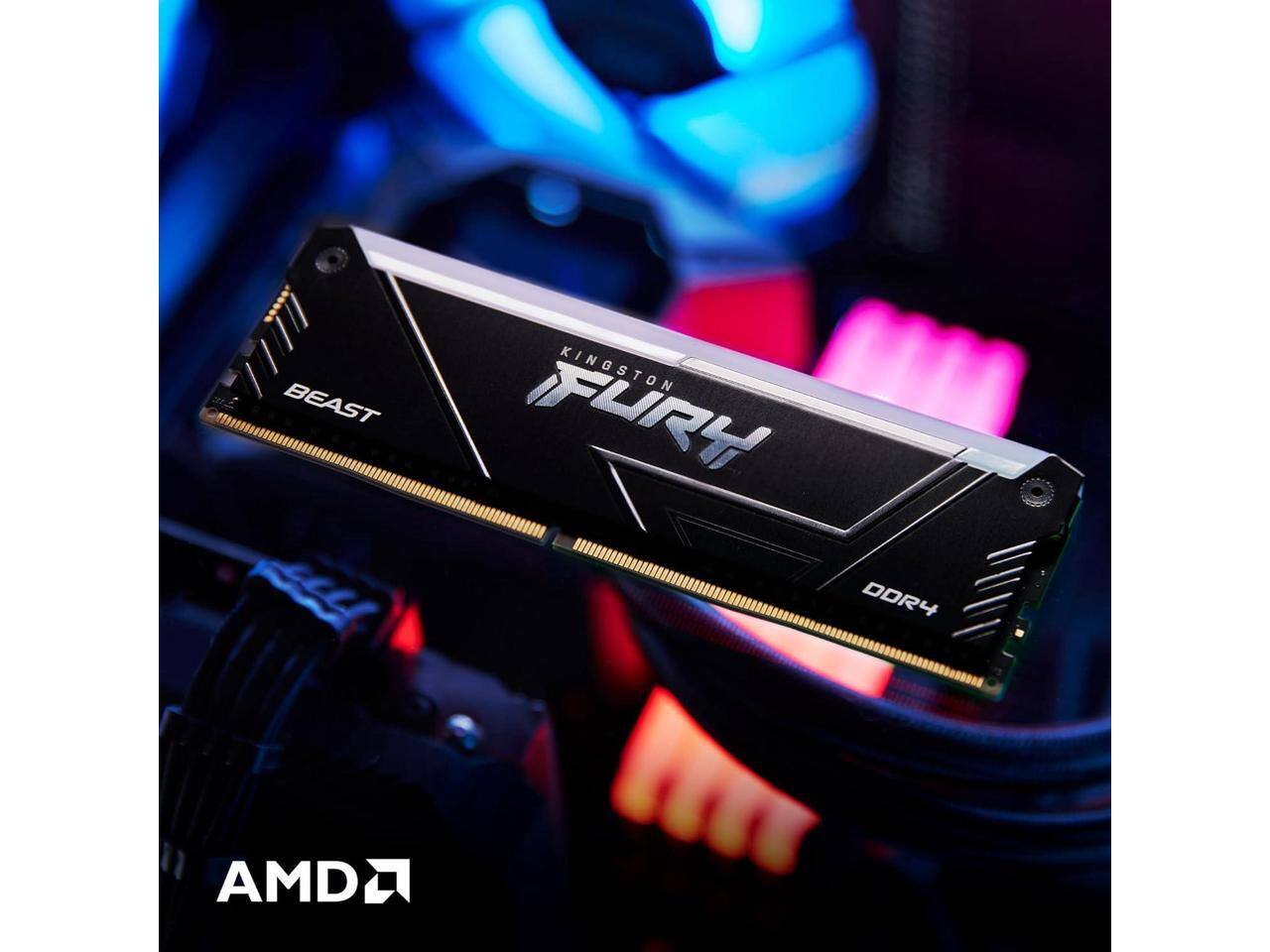 KINGSTON FURY  
BEAST  
DDR4  
AMD