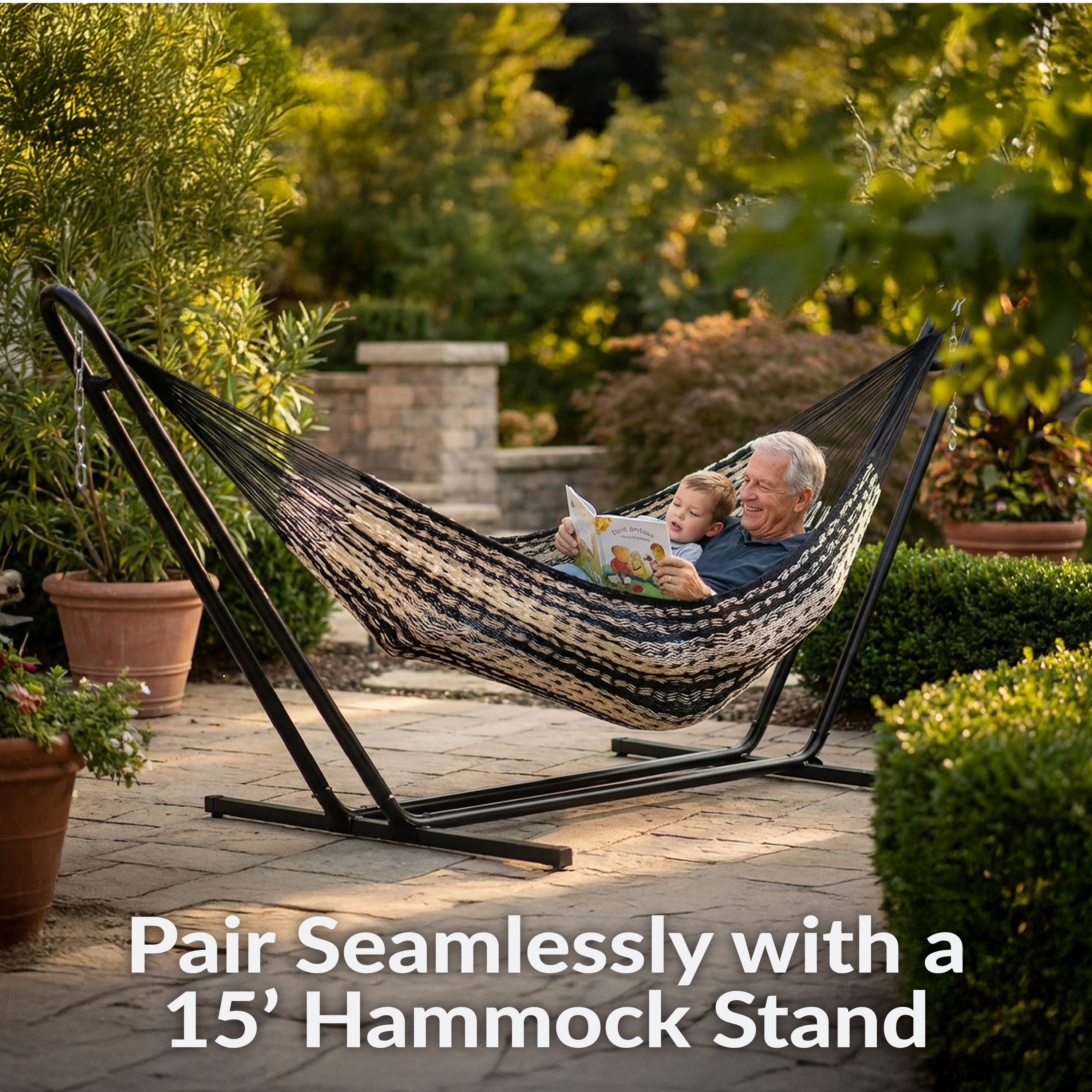 Pair Seamlessly with a 15' Hammock Stand