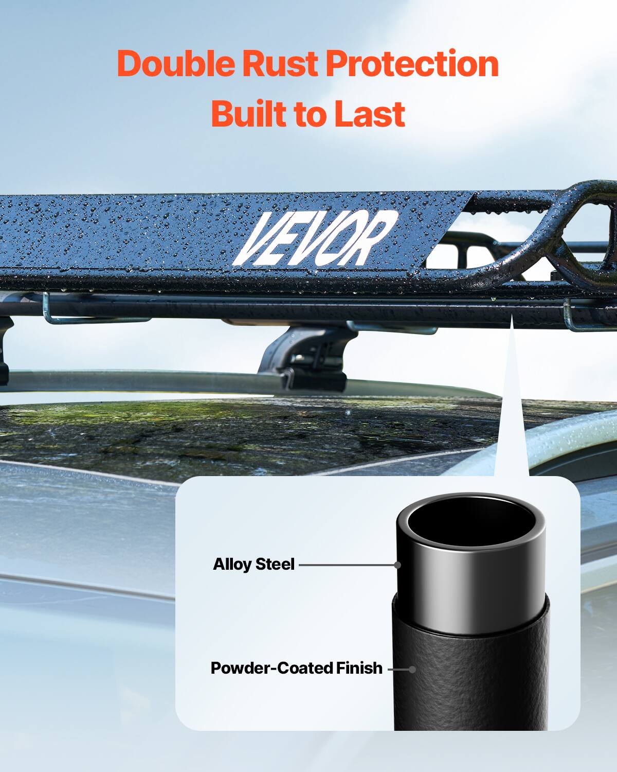 Double Rust Protection Built to Last
VEVOR
Alloy Steel
Powder-Coated Finish