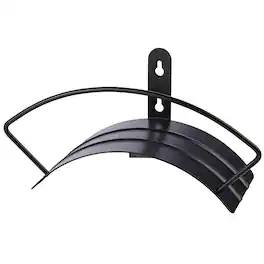 Pure Garden - Garden Hose Holder Wall Mount - Rust-Resistant Steel Outdoor Water Hose Hanger Hook for 100ft of 5/8” Hosing