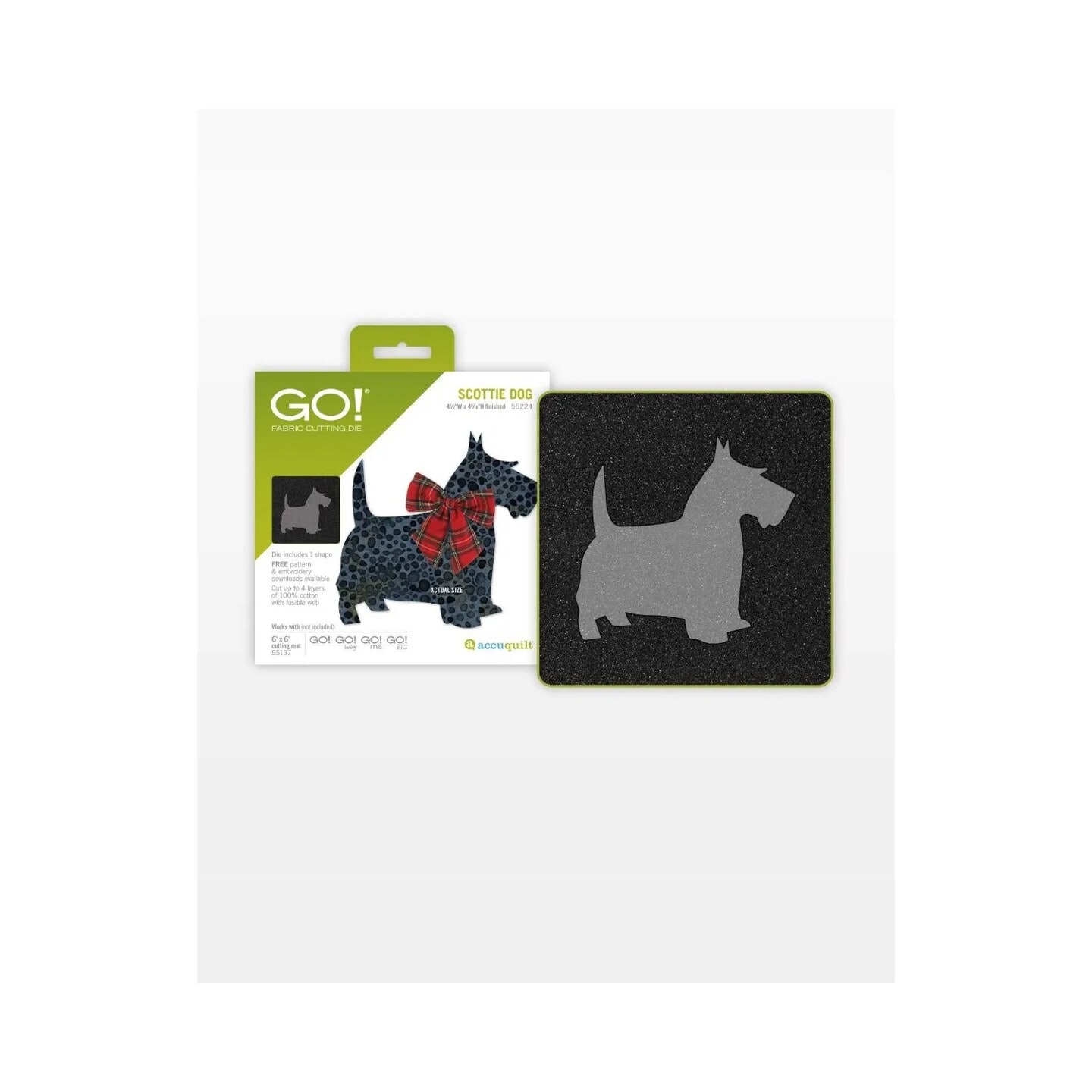 AccuQuilt - GO! Scottie Dog Die - Multicolor