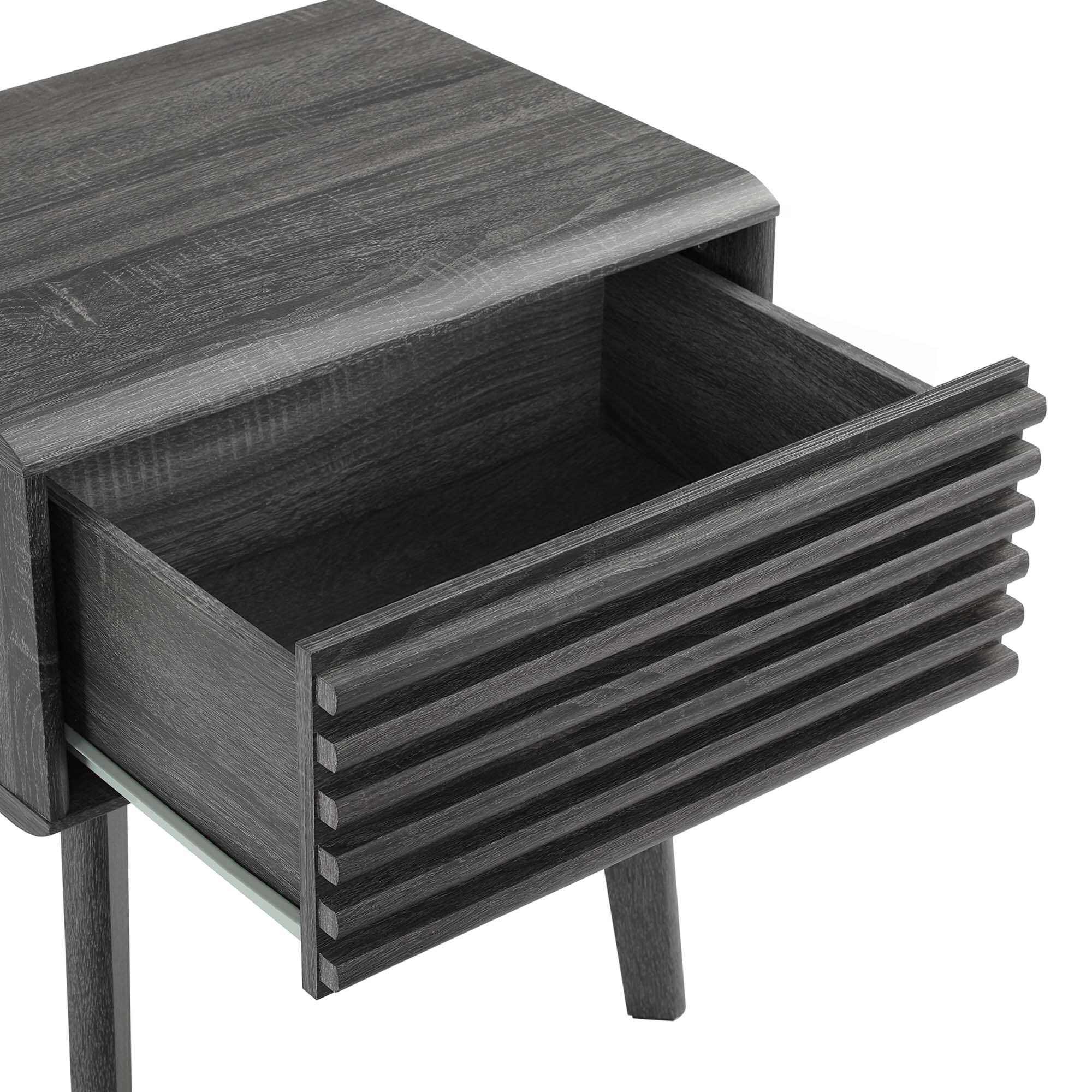 Alt View 3. Modway - Render End Table by Modway - Charcoal.