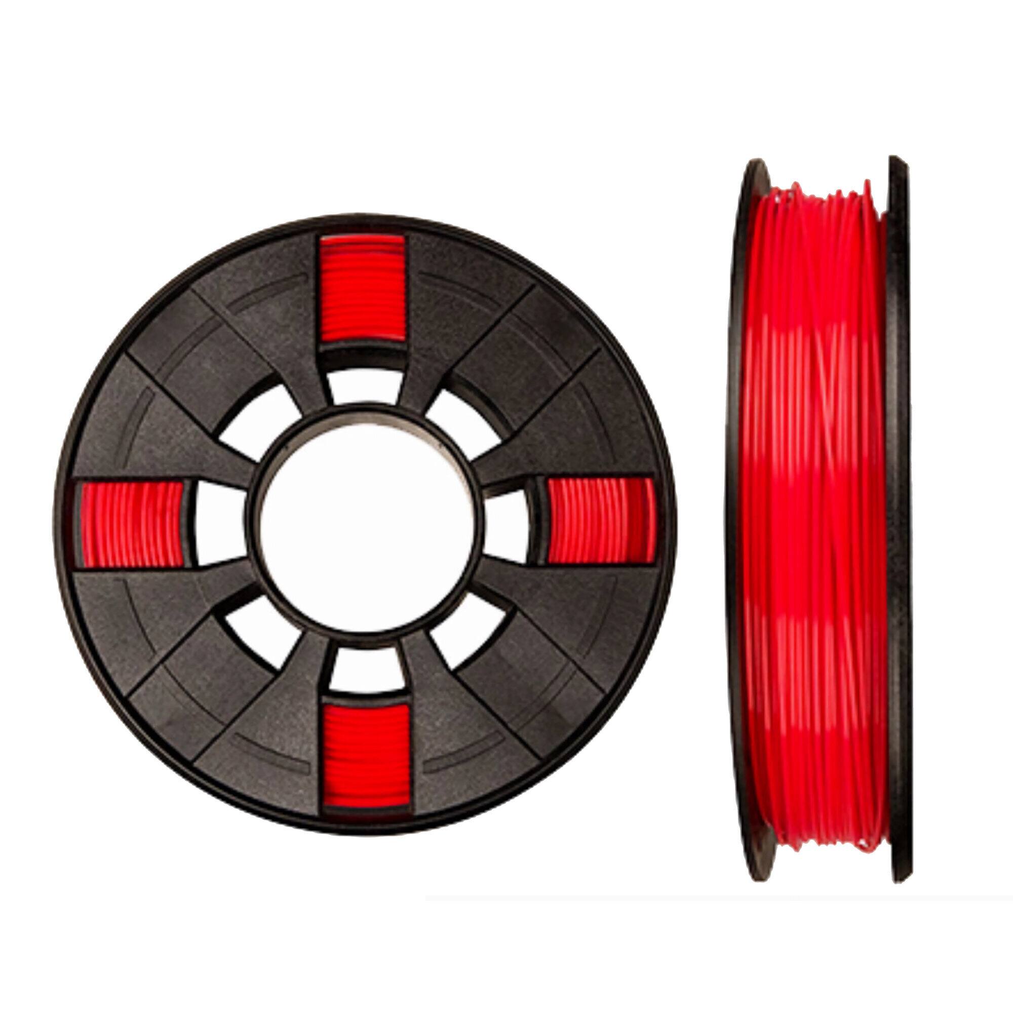 Angle. MakerBot - MakerBot Smart Extruder Plus with Red and True Blue PLA Filament Spool Bundle.