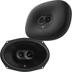 Front. Infinity - INFINITY PR693M 6”x9” 3-way Multi-Element Speaker Pair - Black.