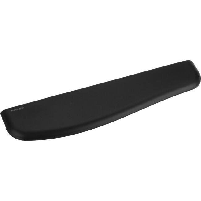 Kensington - ErgoSoft Wrist Rest for Slim Keyboards - 0.39" Height x 17" Width x 3.98" Depth - Gel, Rubber - Black