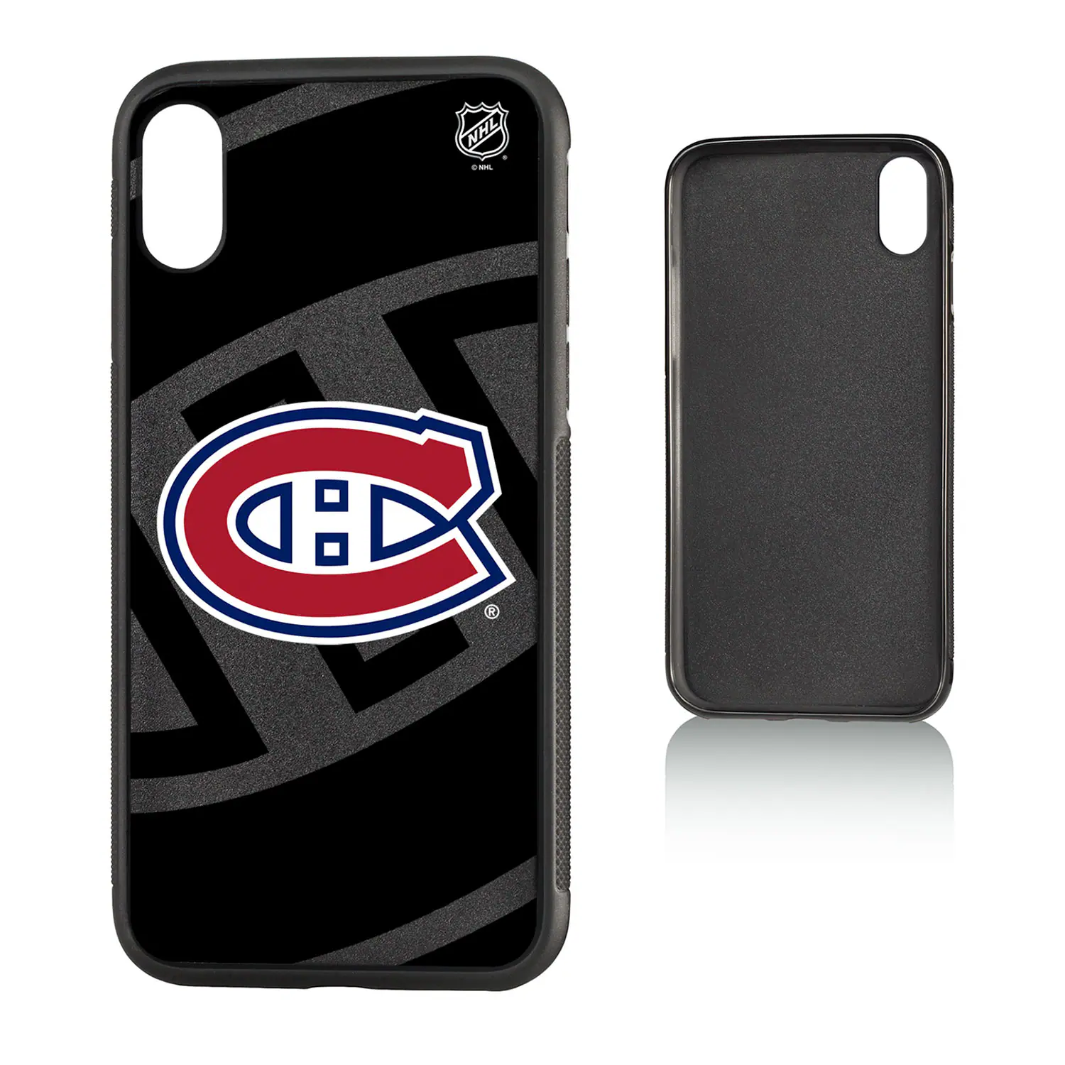 Alt View 3. Keyscaper - Montreal Canadiens Bump Case with 8.2ft Drop Protection - 16 - Multicolor.