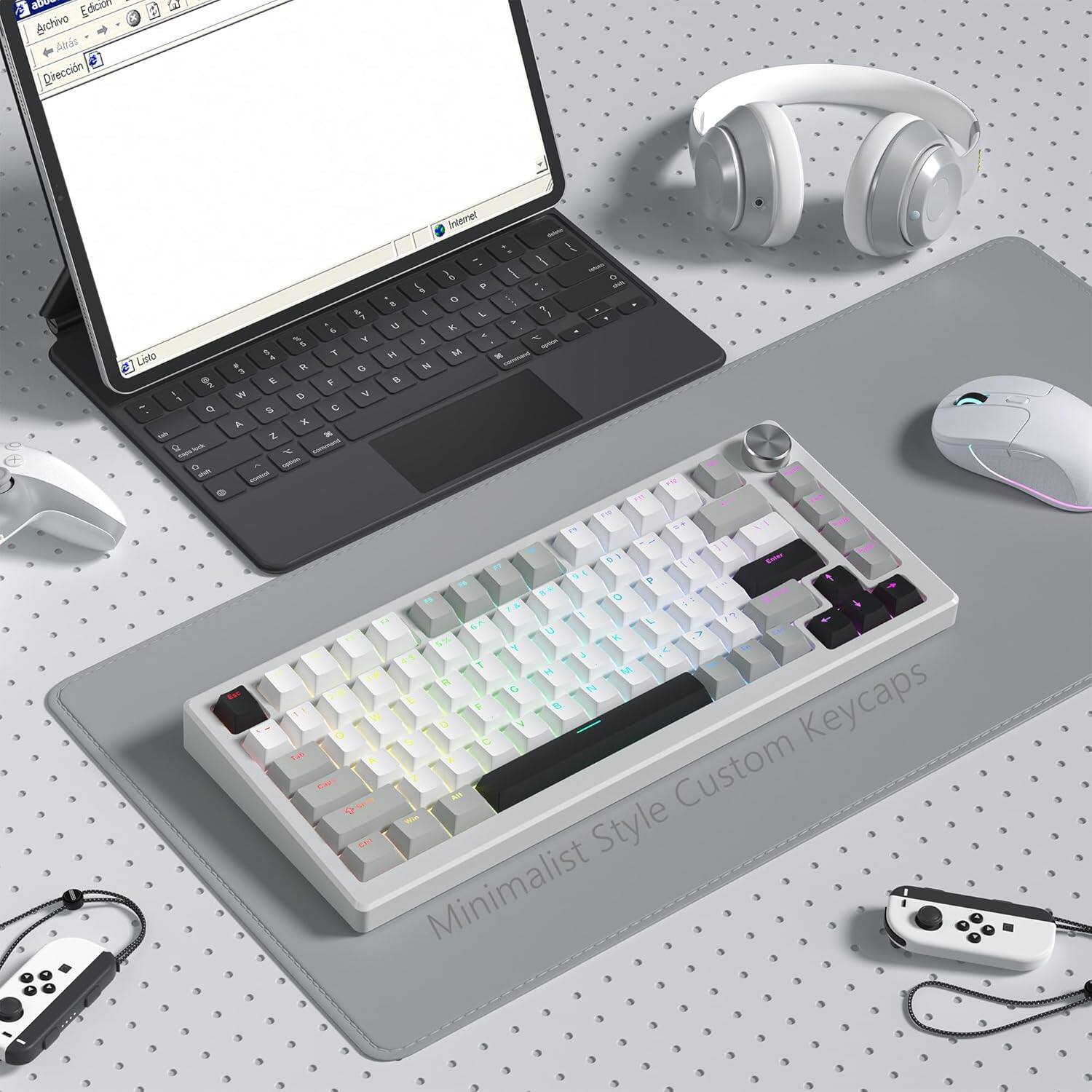 Minimalist Style Custom Keycaps