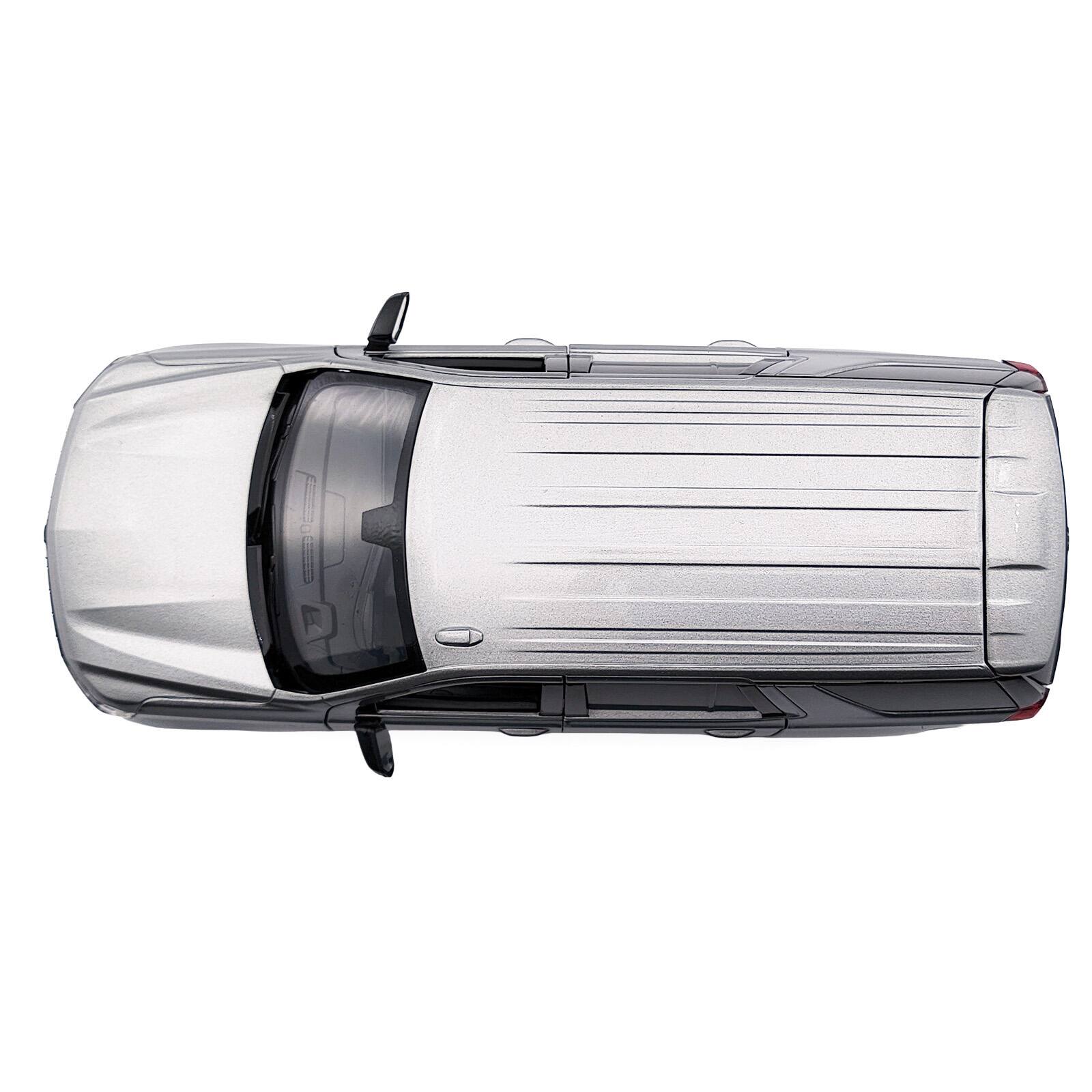 Alt View 5. Motormax - 2025 Chevrolet Tahoe PPV Silver Metallic "Custom Builder's Kit" Series 1/24 Diecast Model Car by Motormax.