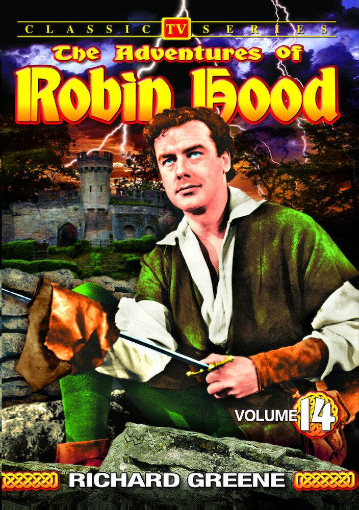 Front. Adventures of Robin Hood - Volume 14 - DVD.