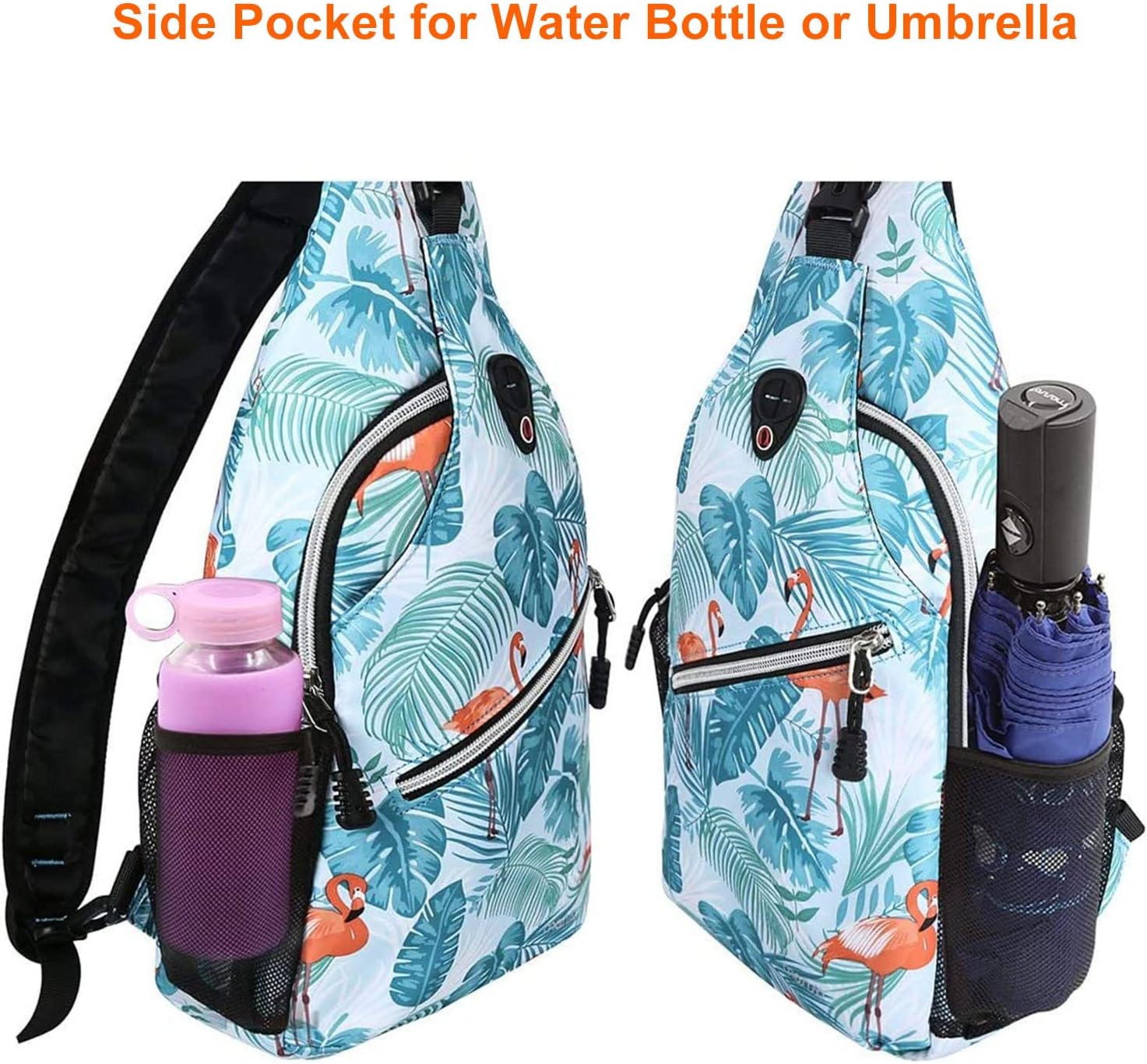 Side Pocket for Water Bottle or Umbrella