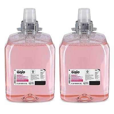 GOJO - Luxury Foaming Hand Soap Refill for FMX 20 Dispenser, Cranberry Scent, 2000 ml., 2/Carton - Pink price history on PriceWatchPro