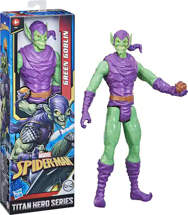 4+
PU
GREEN GOBLIN
MARVEL SPIDERMAN
TITAN HERO SERIES