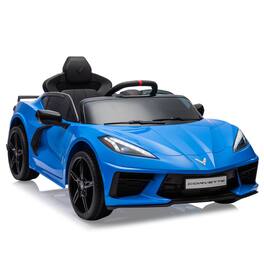 Jojoka - 12V Kids Ride on Car Licensed Corvette Battery Powered Car for Toddles Electric Sports Car Toy with Remote Control