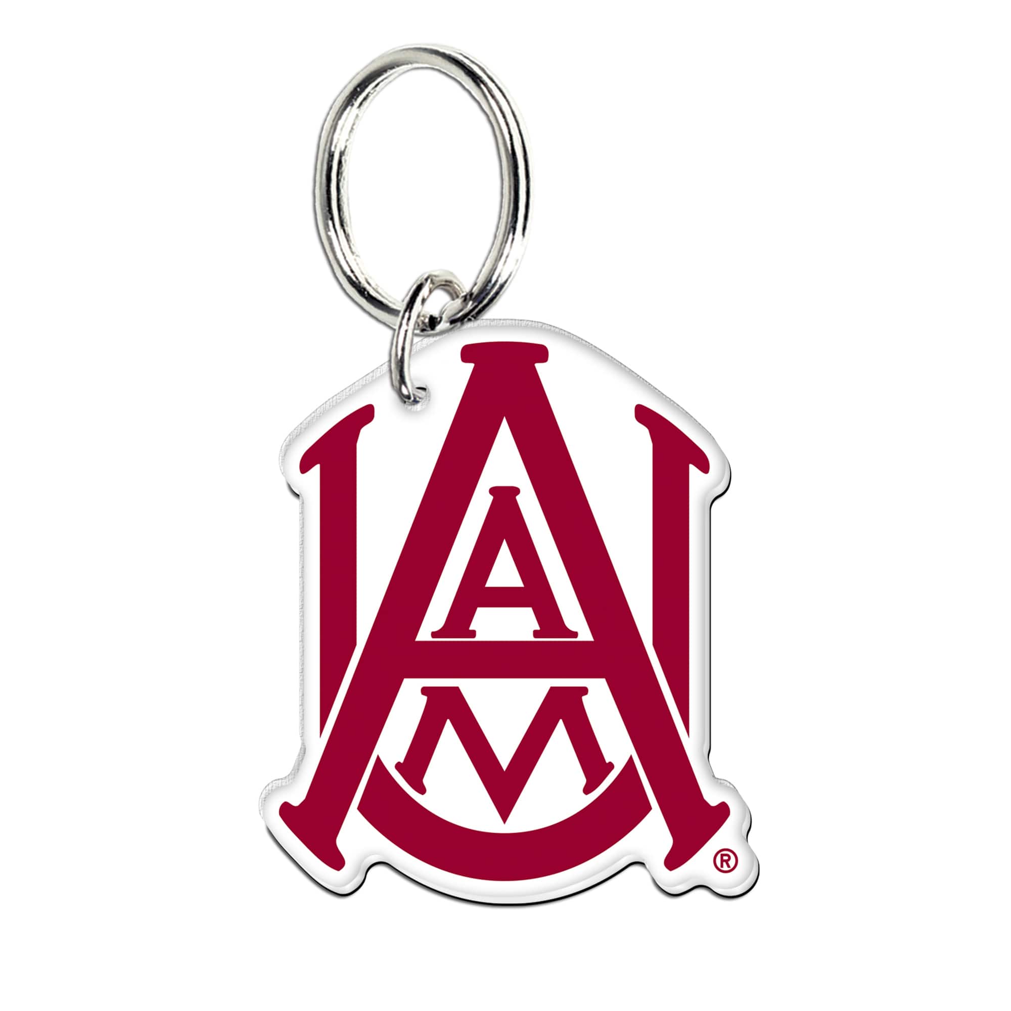 WinCraft - Alabama A&M Bulldogs Premium Acrylic Team Key Ring - Multicolor