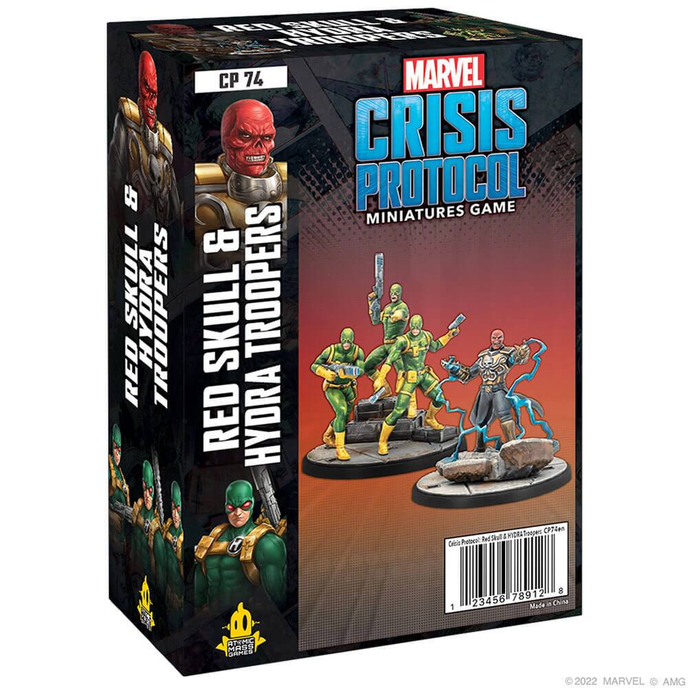 Photos - Action Figures / Transformers Asmodee  CP74EN Marvel Crisis Protocol Red Skull & Hydra Troops Game CP74EN 