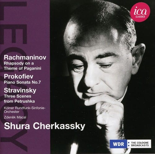 Shura Cherkassky - Piano Sonata 7 / Three Scenes from Petrushka  - COMPACT DISCS