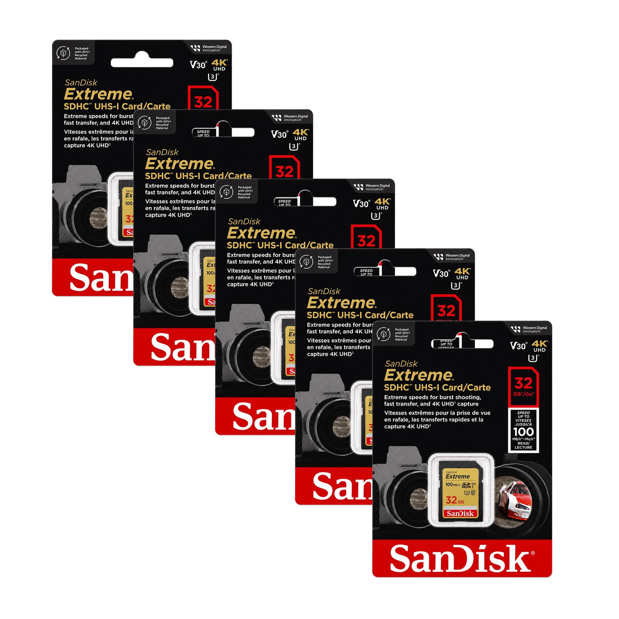 - - - : V30 4K AB U SanDisk Extreme. SDHC UHS-I Card/Carte 32 Extreme speeds for burst A -  - tast transfer. and 4x UHD Viteses extremes pour .OO 4K V30 UND .. rafale lers transterts capture 4K UHD SanDisk Extreme SDHC UHS-I Card/Carte 32 Extreme speeds for burst -  - - Fast transfer ard 4K UHD Ea - Vitesses extrimes pour La smED V30 4K en rafalo, les transforts TO UHD capture 4K UHD SanDisk Extreme. SDHC UHS-I Card/Carte 32 Extremo speeds for bur - - - fast transfer and 4K UHE Fr Vitesses  pour  4K - V30 San 3. en capture ratale 4K les UHD transferts SanDisk & Extreme SDHC UHS-I Card/Carte 32 Extremo speeds for Dur - fast transfer and 4K UH E 10 Vitesses extrmes pour San V30 4K em rafale les transferts LD capture 