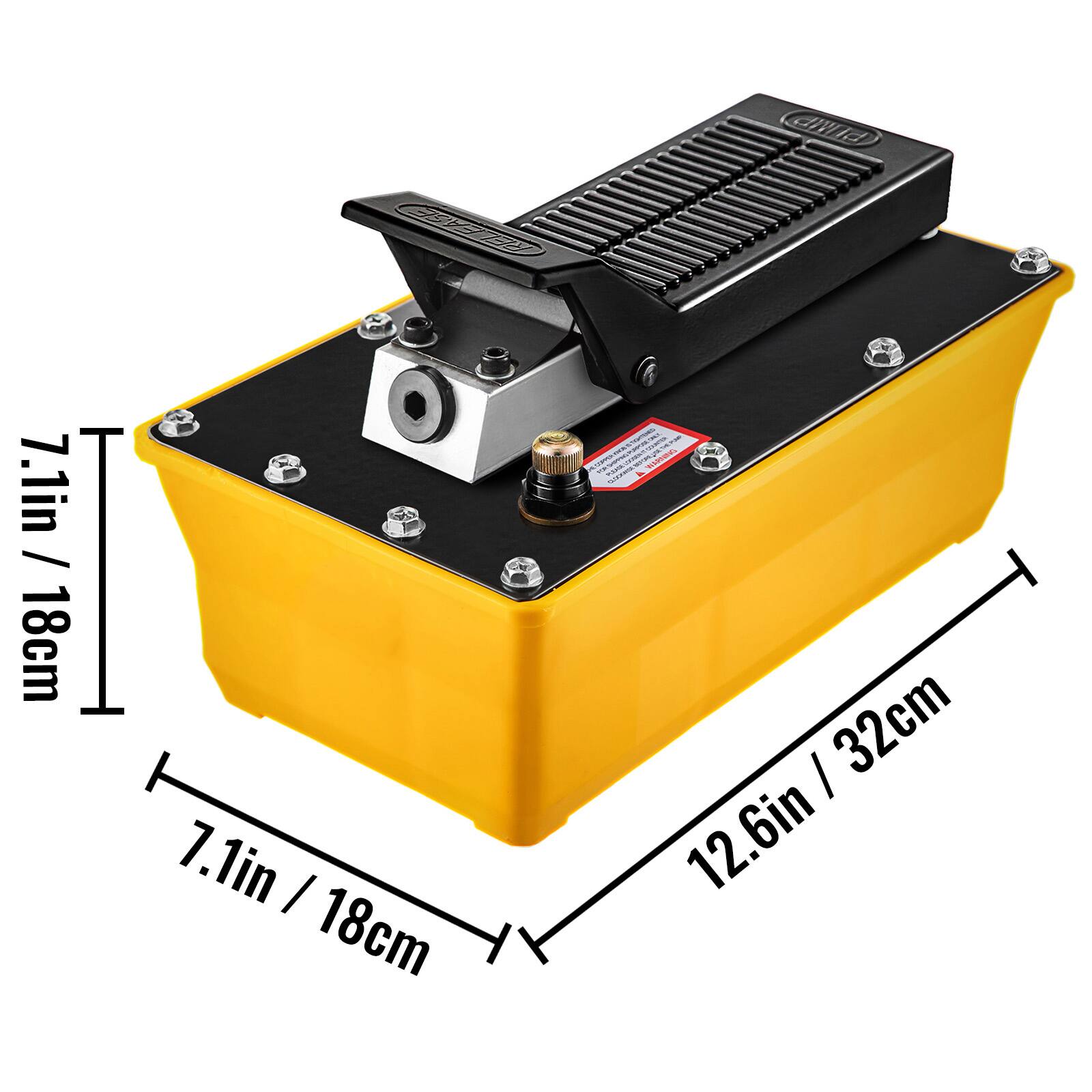 RELEASE 7.1in / 18cm  
7.1in  
18cm  
awna MEASELOOSEN UNIVERIT TUNDAYM  
PARME 32cm 12.6in