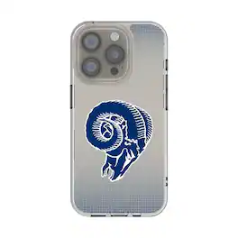 Keyscaper - NFL - Los Angeles Rams Linen Logo iPhone Clear Case - 16e - Multicolor