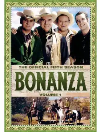 Front. Bonanza: The Official Fifth Season Volume 1 - DVD.