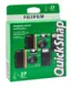"FUJIFILM QuickSnap Moments worth waiting for. One-Time-Use Camera. 27 Exposures. Each Pack Poses Chacun. 2 X 27 Pack Exp. Each Paquet. QuickSnap FUJIFILM."