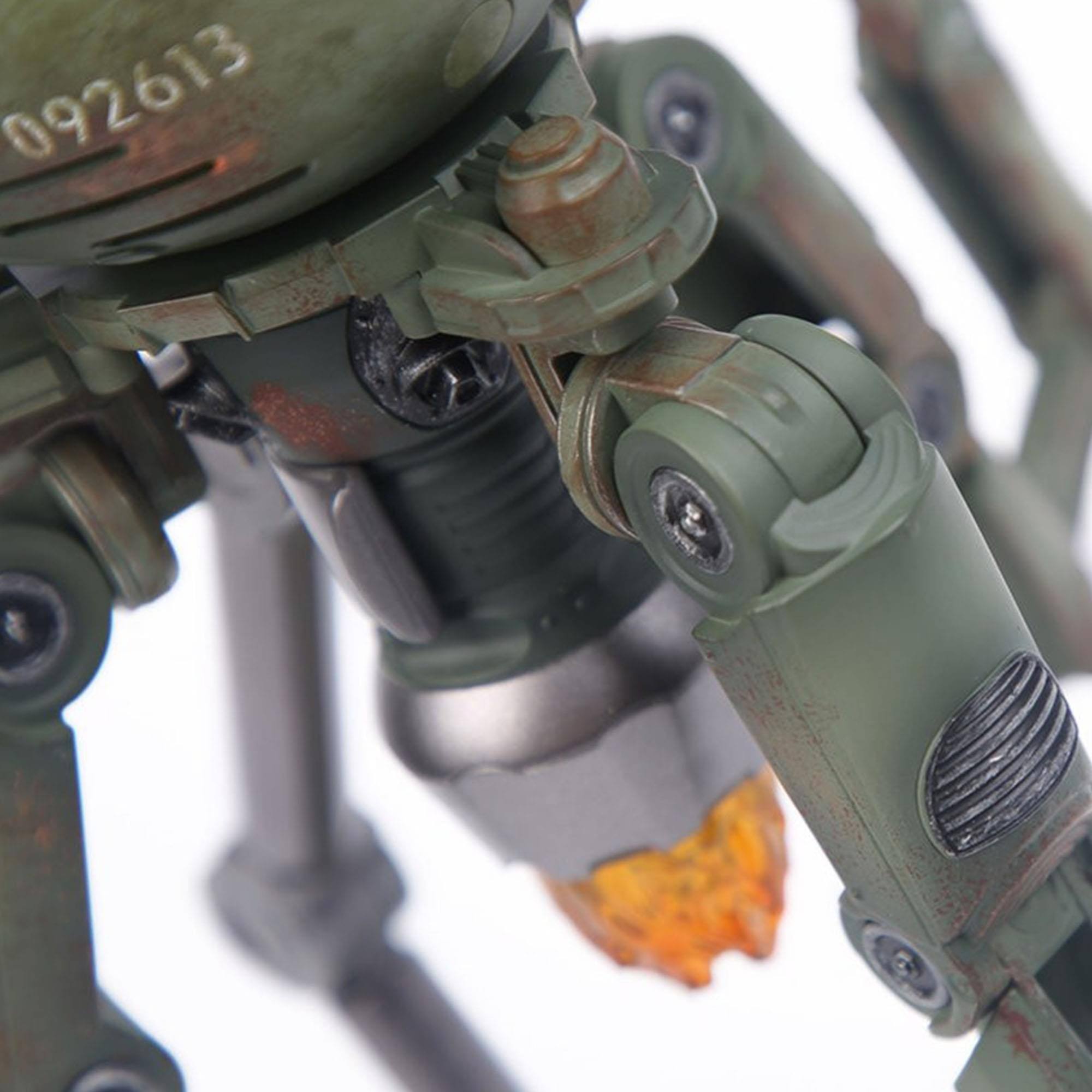 Alt View 4. Gaming Heads - Fallout Mister Gutsy Deluxe Articulated 12 Inch Figure - Green.