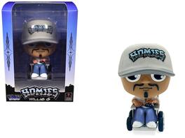 Willie G 4.5" Figure "Homies Big Headz" Series 5 Model by Homies - Multi