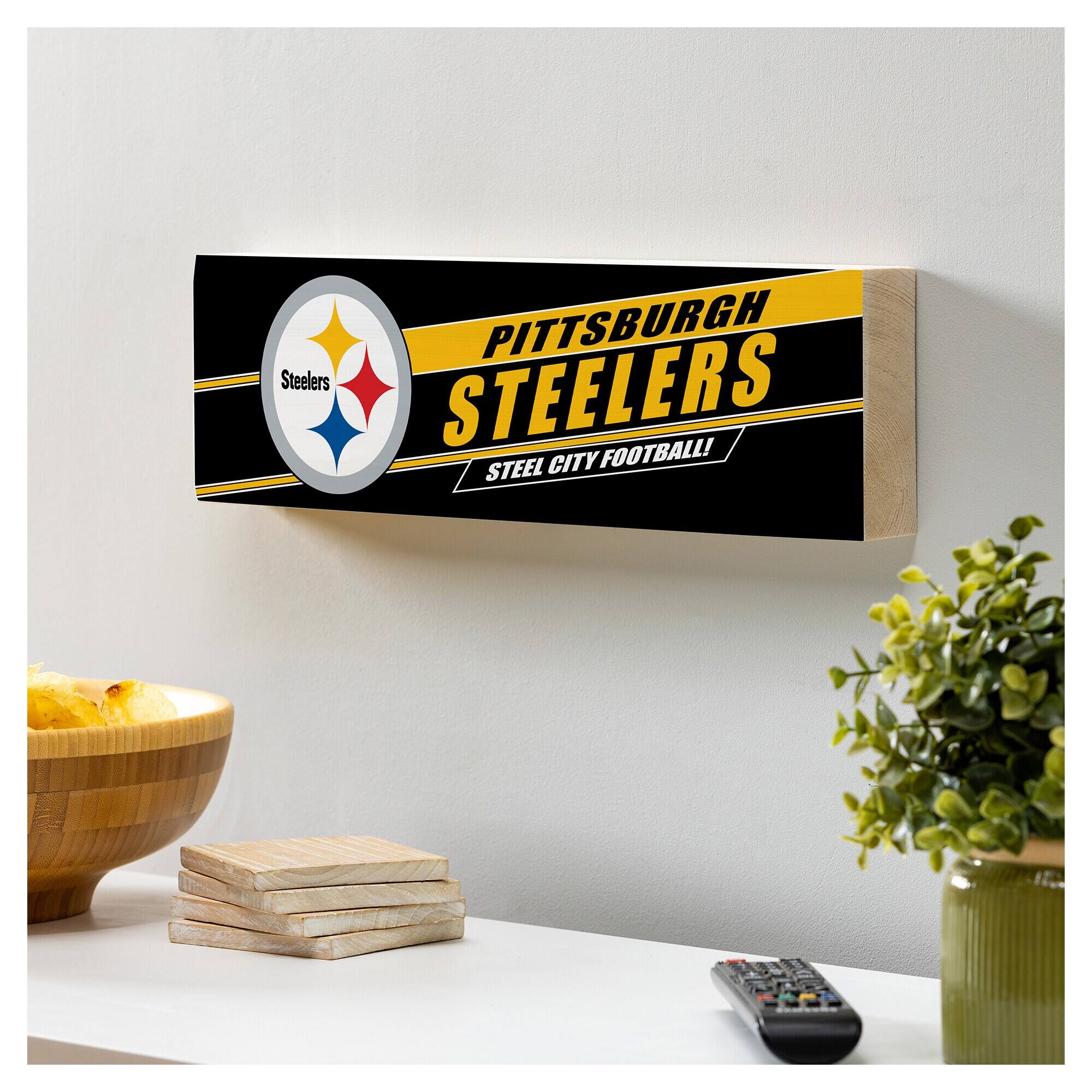 PITTSBURGH STEELERS  
STEEL CITY FOOTBALL!
