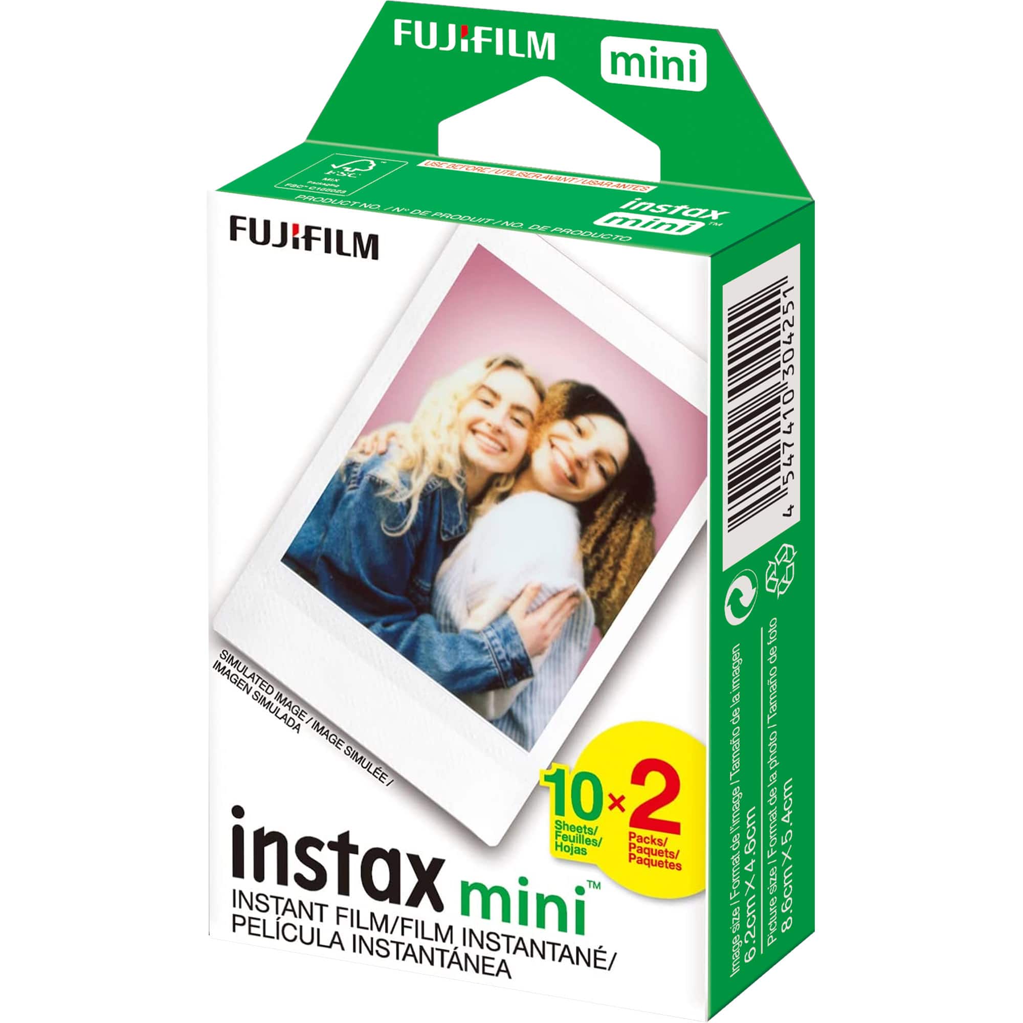Fujifilm Instax Mini Instant Film for Fuji 7s 8 9 11 25 70 SP 1 SP