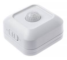 Front. Home Zone Security - Home Zone Security ES06577G Linkable Flood Light Sensor, 327 ft Range, 4 Channel, Battery Powered, No Wiring.