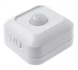 Home Zone Security - ES06577G Linkable Flood Light Sensor, 327 ft Range, 4 Channel, Battery Powered, No Wiring