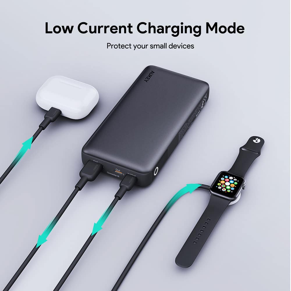 Low Current Charging Mode Protect your small devices.