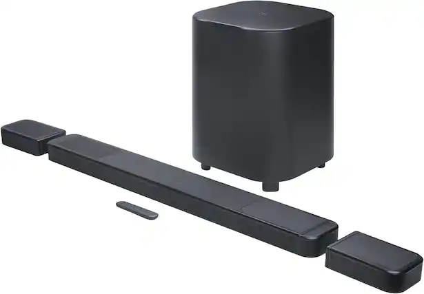 Front. JBL - JBL Bar 1300X Mk2 11.1.4 Channel Soundbar System with Detachable Surround Speakers - Black.