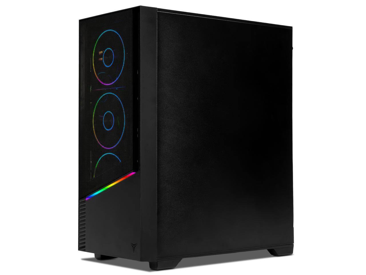 Alt View 4. YEYIAN - Yeyian Gaming Desktop PC YPA-EL780DC-57T1N AMD Ryzen 7 7800X3D 32GB DDR5 1TB SSD GeForce RTX 5070 Ti Windows 11 Home - Black.