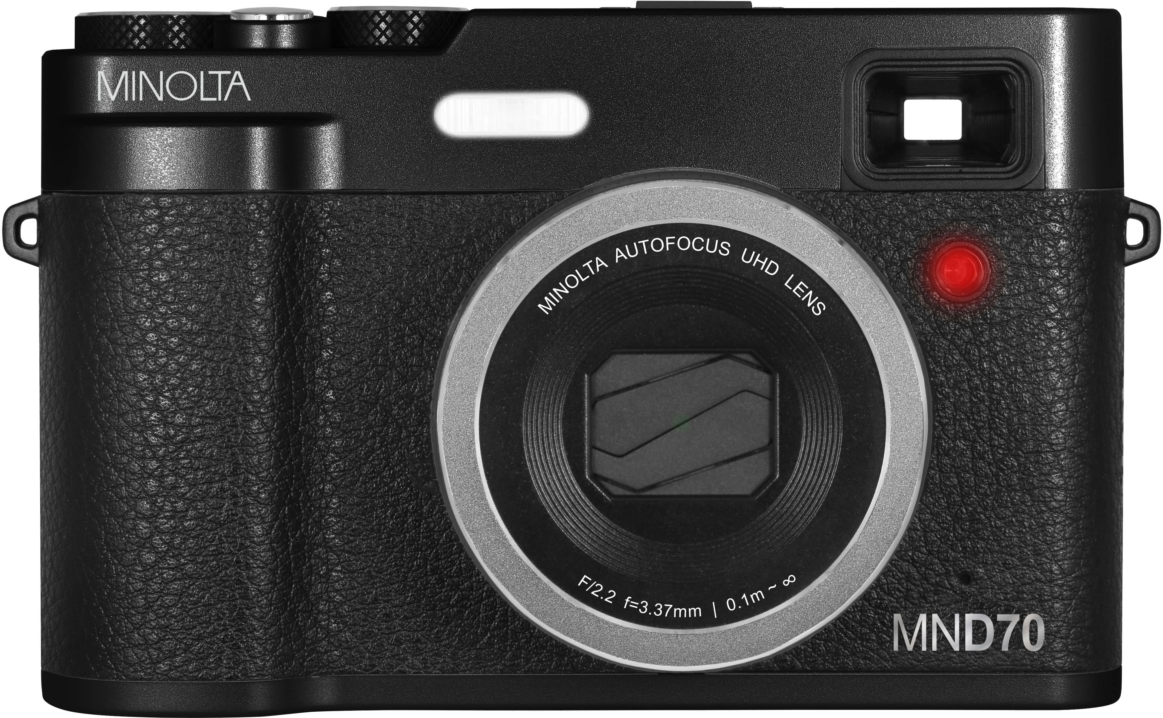 Minolta Retro MND70 48.0 Megapixel 5K Video Digital Camera with Dual