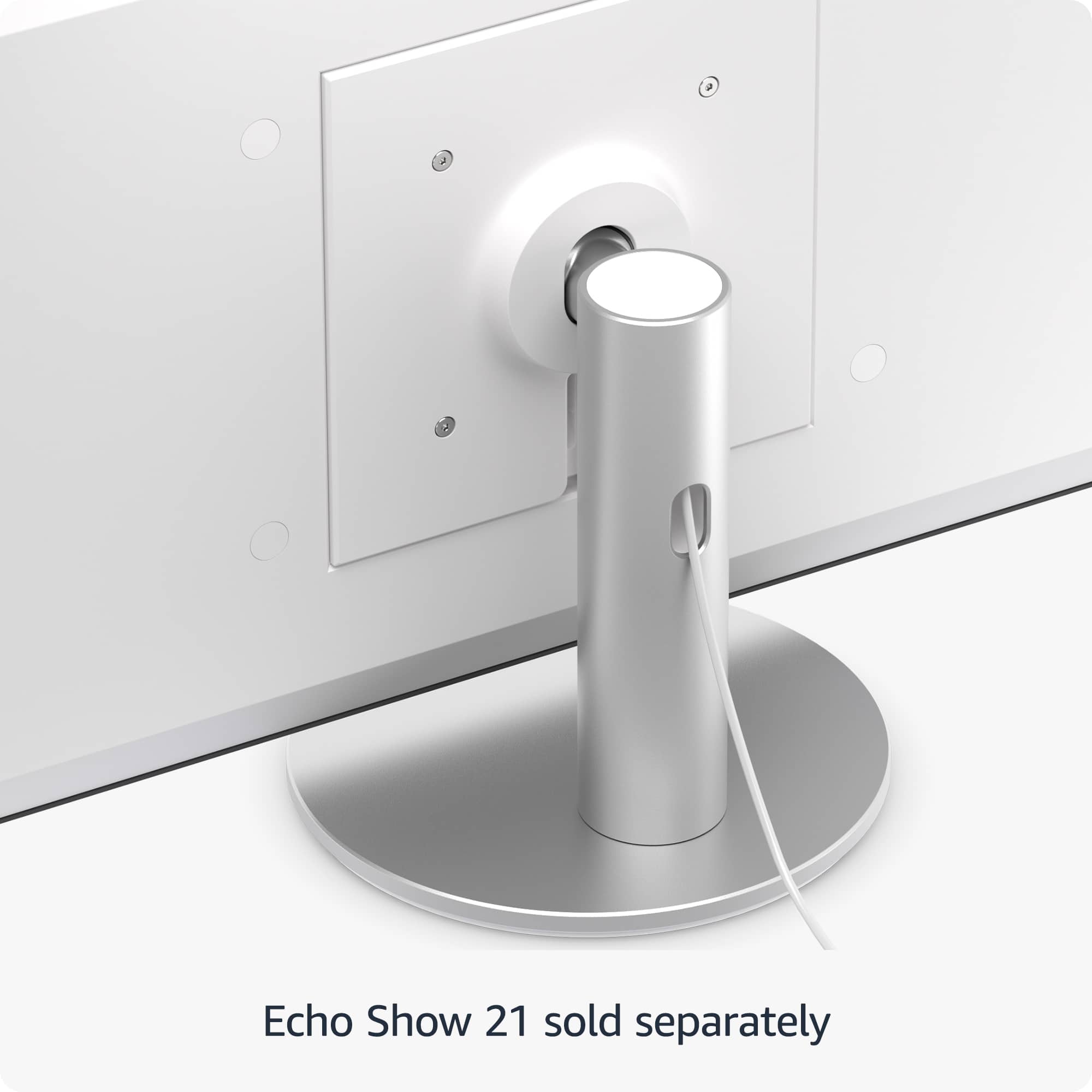 Echo Show 21 is sold separately.