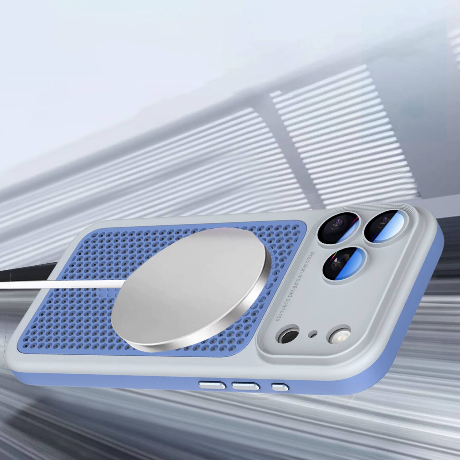 0 Precision machined perforations