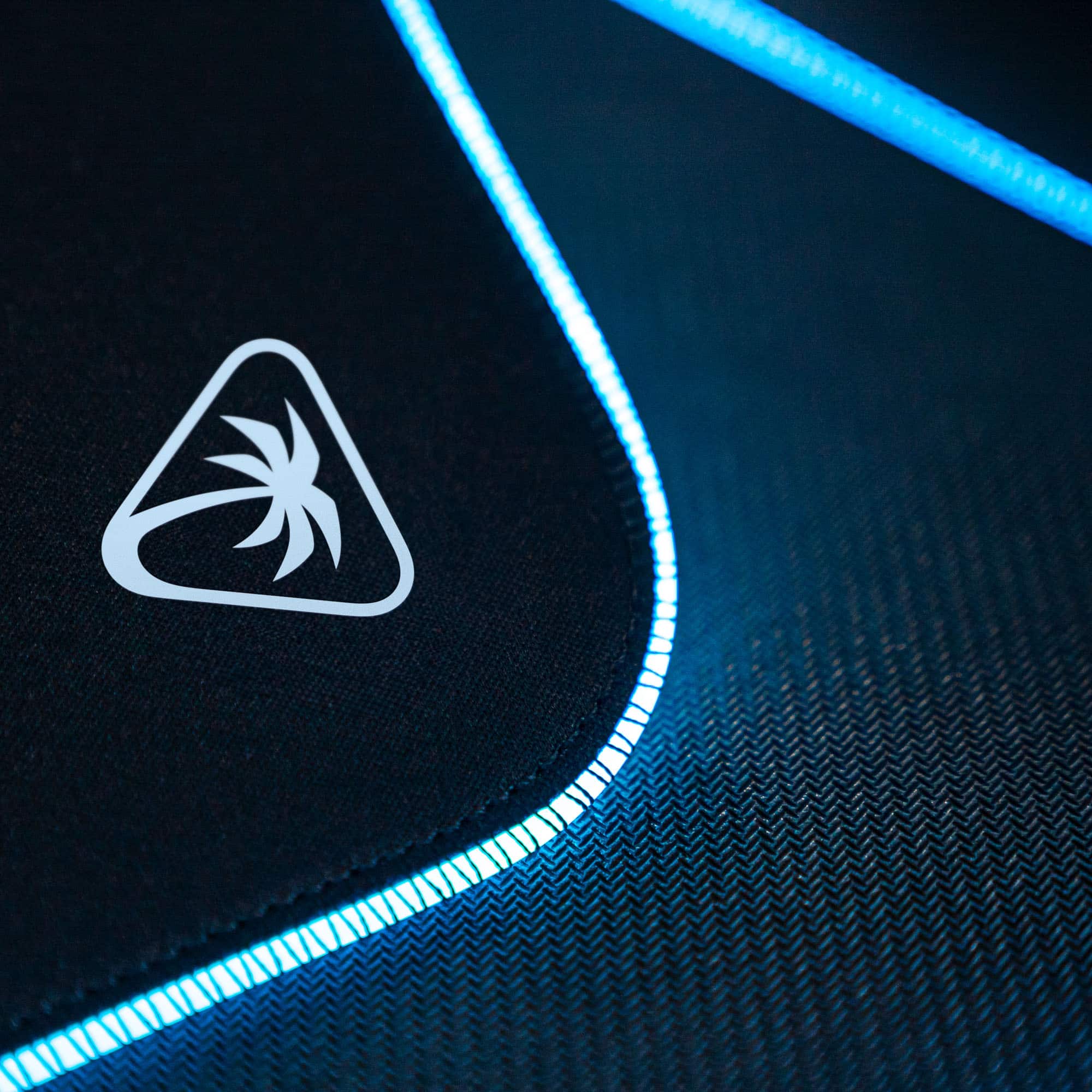 Alt View 2. Turtle Beach - Sense AIMO XXL Ultra-Wide RGB Illumination Gaming Mousepad - Black.