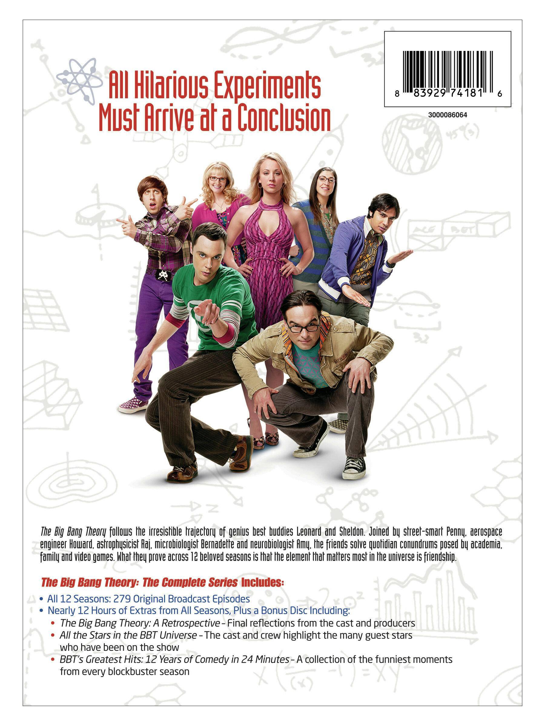 Angle. The Big Bang Theory: The Complete Series (Box Set) [DVD].