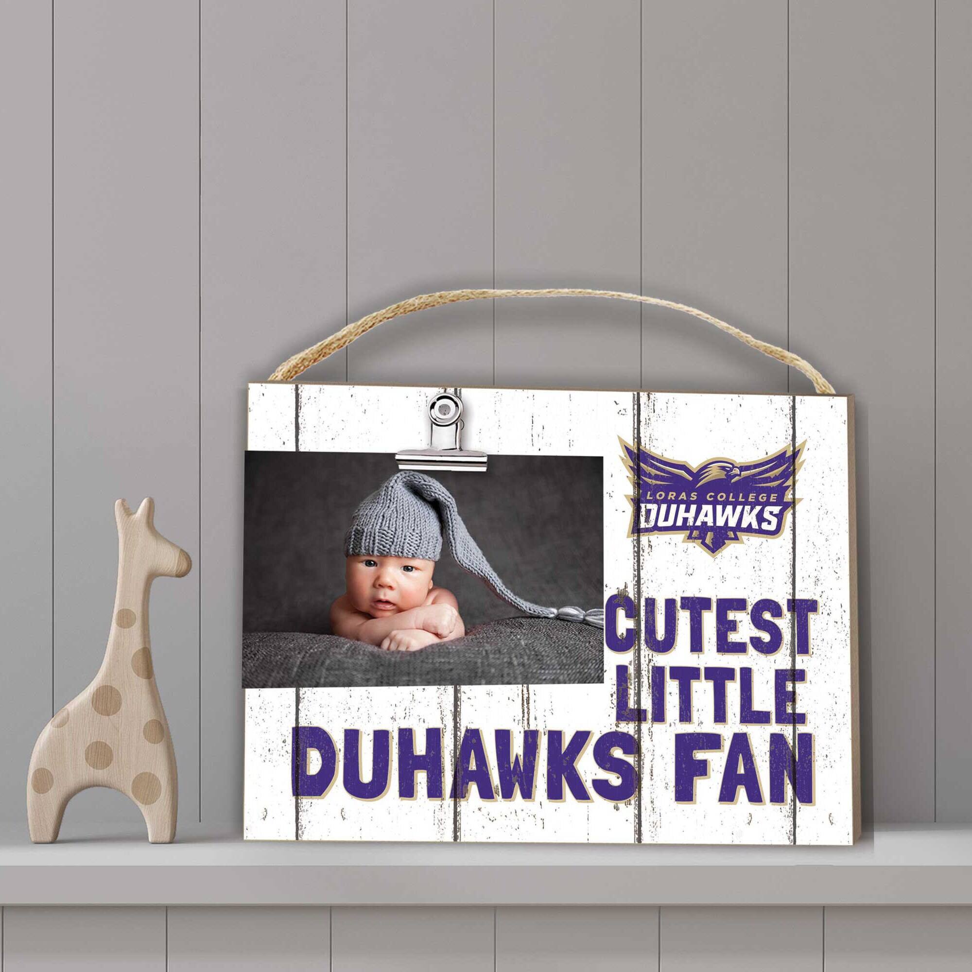 LORAS COLLEGE DUHAWKS  
CUTEST LITTLE DUHAWKS FAN