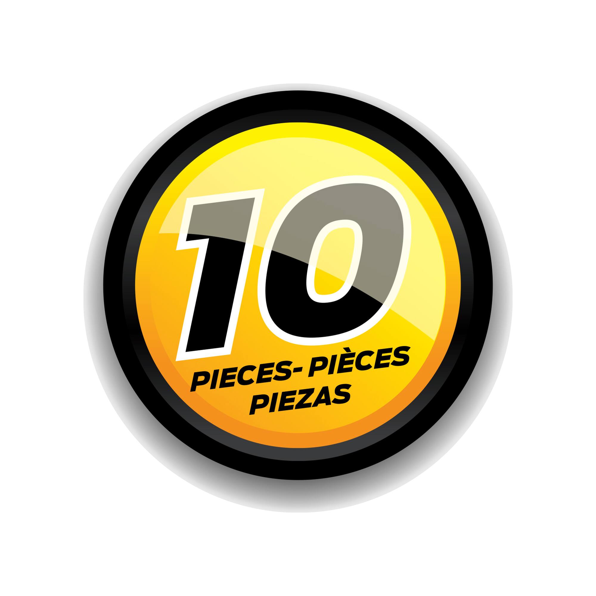 10 PIECES PIEZAS