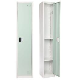 AdirOffice - Storage Locker 629-Series 72" H 1-Tier Steel 2-Shelf Locker with Digital Lock - Misty Green