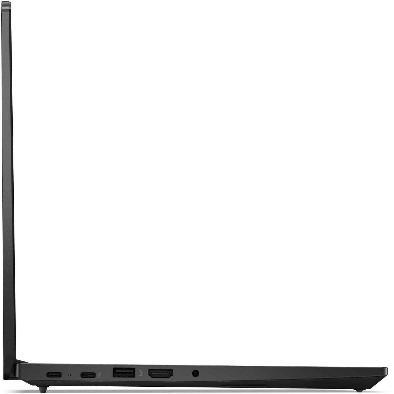 Alt View 5. Lenovo - Lenovo Thinkpad E14 G6 21M3S05H00 Black Laptop, Ryzen 7 7735U, 16GB, 512GB SSD, 14.0 (1920x1200), Win 11 Pro - Black.