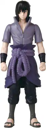 Bandai - Naruto - Anime Heroes: Mega - Sasuke Uchiha 12" Action Figure - COLLECTIBLES - Multicolor