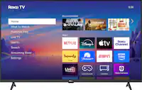 Roku - 50" Class 4K HDR LED Smart RokuTV (2025) - Front_Zoom
