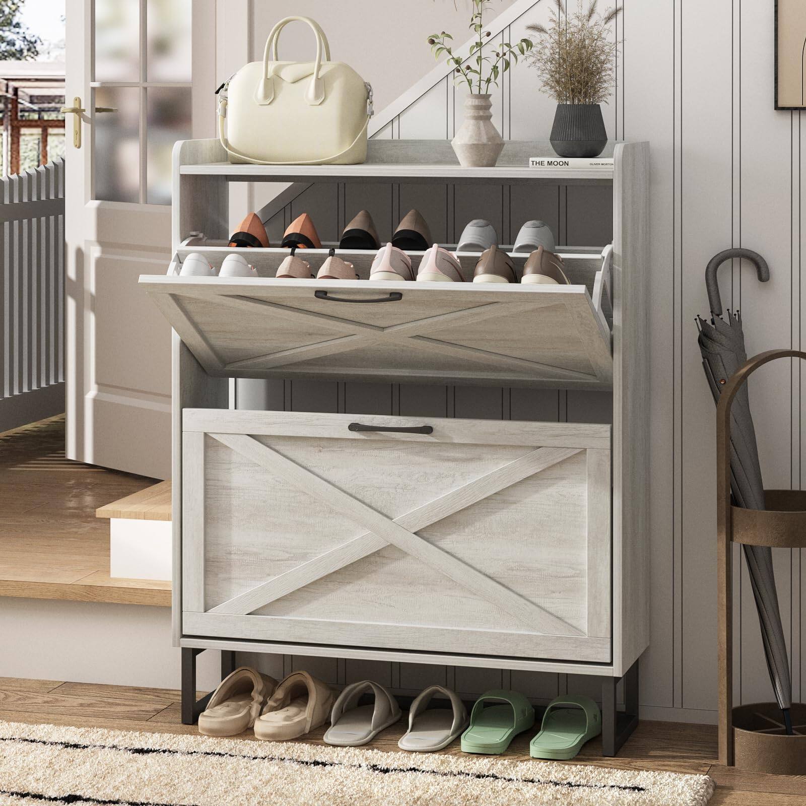 Beige 2-Drawers