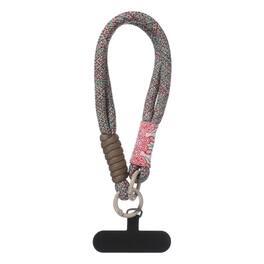 Unique Bargains - Universal Phone Wrist Lanyard Hand Strap Anti Theft Strap with Pads - Gray
