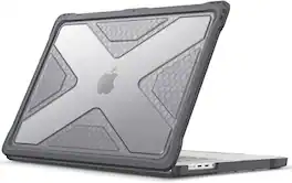 Fintie - Rugged Case for MacBook Pro 16 Inch (2021-2026 Release) A3429 A3428 A3403 A3186 A2991 A2780 A2485 Heavy Duty Hard Shell - Gray