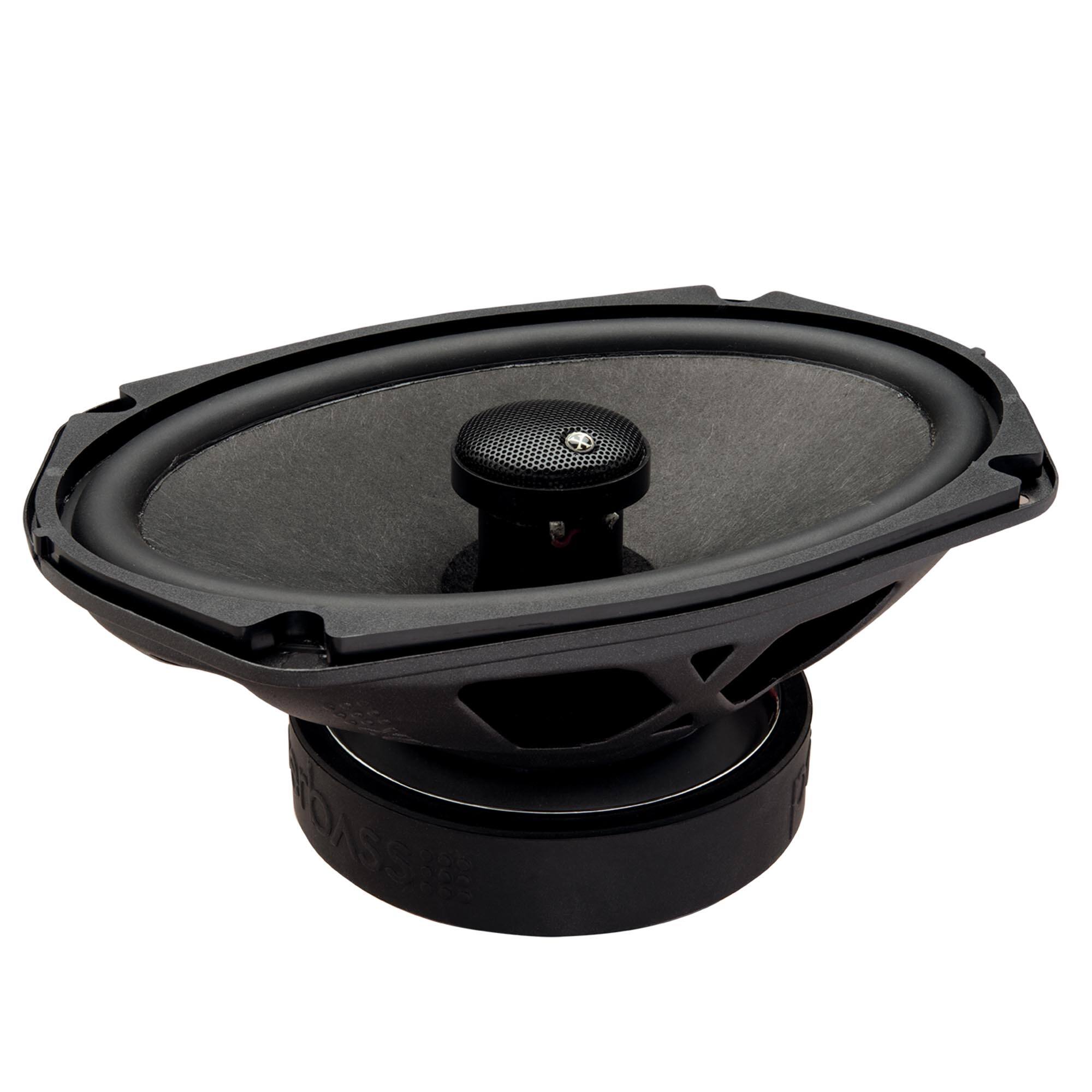 Alt View 10. Powerbass - PowerBass 2XL-693 - 6x9" Coaxial Speakers - Pair - Black/Gray.