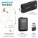 WHAT'S IN THE BOX
- WMX-1 USB-C receiver
- WMX-1 Wireless Transmitter
- 2 X foam windscreen
- Professional-grade omnidirectional headset microphone
- USB-C to USB-A adapter